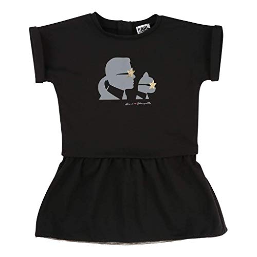Preisvergleich Produktbild Karl Lagerfeld Kids Kleid schwarz Gr.8A