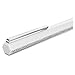 Swarovski Crystal Shimmer ballpoint pen, White lacquered, Chrome finished