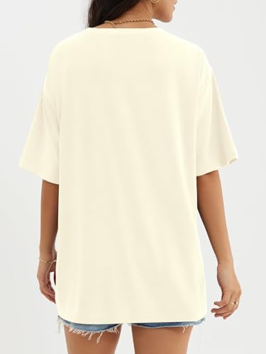 QLIPIN Game Day Shirts Women Oversized Football Bow Shirt Football Mom Tshirt Gameday Coquette Bow Short Sleeve Tee Tops4