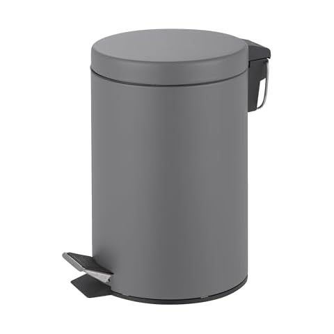 Innoteck Essentials Stainless Steel Pedal Bin Cover
