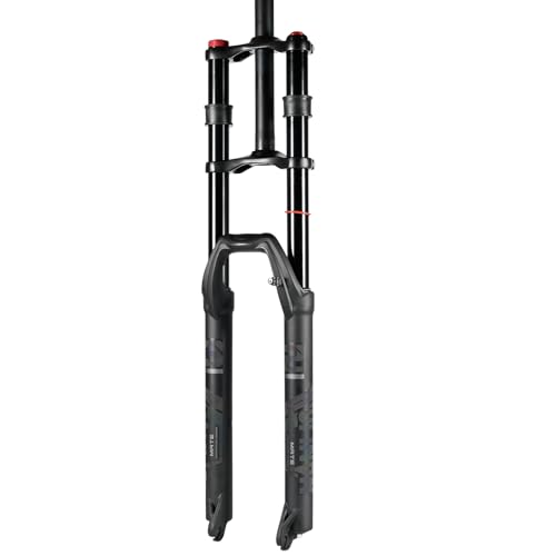 NanLio Horquilla delantera de nieve de doble hombro, 27.5 pulgadas/29 x 2.5 pulgadas, horquilla MTB de 150 mm, horquilla de bicicleta eléctrica de 15/9 mm (29 pulgadas 100 x 9 mm)
