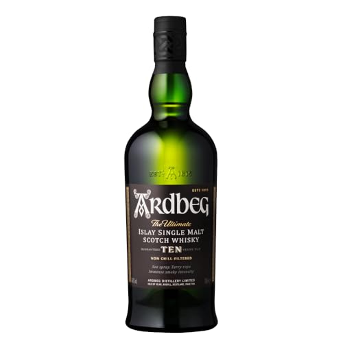 Whisky Single Malt Ardbeg 10 Anos, Glenmorangie, 750 ml