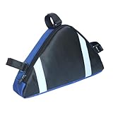Bolsa para bicicleta: gran capacidad, puede transportar muchos artículos pequeños guantes, llaves, herramientas u otros, bolsa para manillar de bicicleta