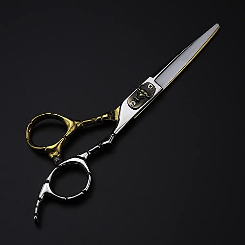 Ciseaux de coupe de cheveux ergonomiques anti fatigue pour barbier