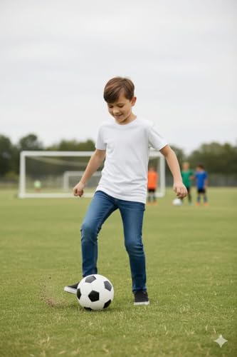 Image of T-Shirt for Boys | Super Colour (White Black Pink Yellow) Super Cotton [100% Pure] Solid Plain Tees