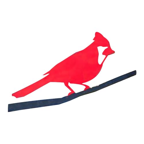 Décoration d'oiseaux en fer extérieur cour contre la monotonie