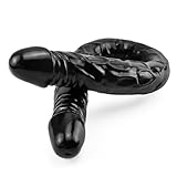 22 inch Double Ended Dildo, Big Anal Dildo with Veins and Glans for Women, Men, and Lesbians Soft and Flexible Adult Sex Toy Penis Double Dong Realistic Dildo Anal Butt Plug for Women Men