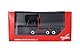 Herpa LKW Modell Scania 143 Streamline Zugmaschine 3achs (6x4), schwarz, Miniatur im Maßstab 1:87, Sammlerstück, Made in Germany, Kunststoff