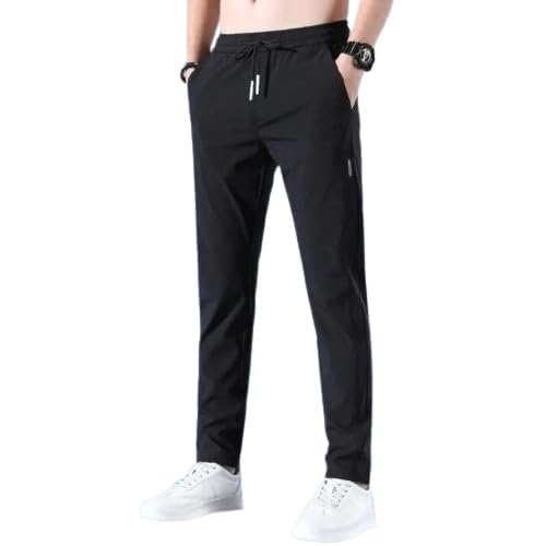 Image of Check MyKart Men's Combo Sports Regular Fit Lycra Track Pant with Two Side Pocket, Elastic Stretchable Jogger Suitable for Active Wear, Running