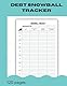 Debt Snowball Tracker: debt payoff planner