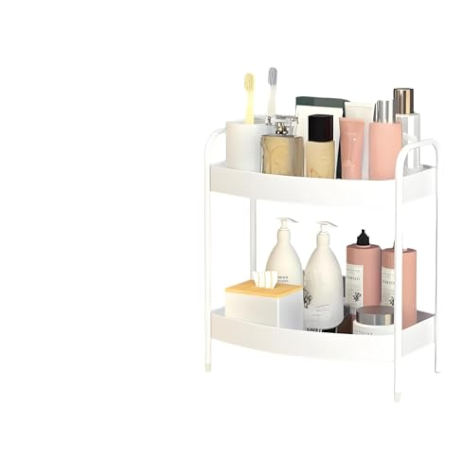 Bathroom Countertop Organizer Standing Makeup Rack