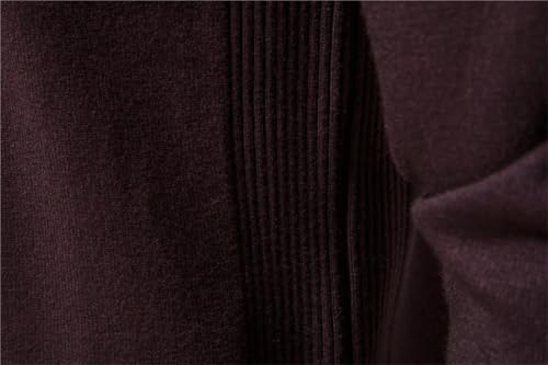 Men's Urban Fashion Pullover - Casual Knitted Mock Neck Long-Sleeved Leisure Solid Color Basic Top2