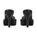 Dsevht Tacones negros de gatito para mujer Imagen de Dsevht Tacones negros de gatito para mujer