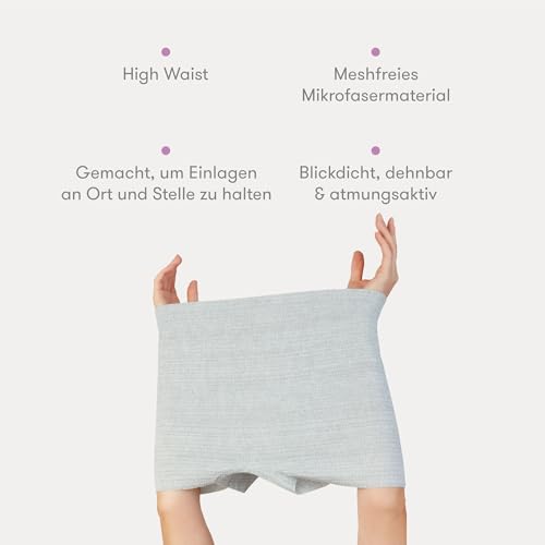 Frida Mom Wochenbett Unterwäsche nach der Geburt | 8 Einwegslips | Superweich, atmungsaktiv & dehnbar | Shorty-Schnitt, latexfrei, One Size | Ideal für Klinik & Erholungsphase