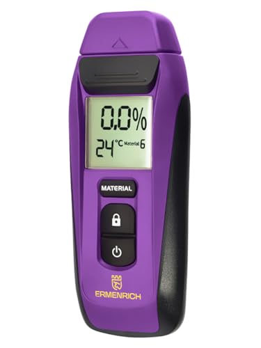 Détecteur d'humidité compact Wett MW20 violet à lecture facile sur écran - 2