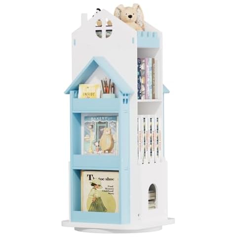 Nisorpa 360° Rotating Children's Bookcase Cover