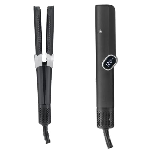 SENYA Lisseur Séchant Hair Fusion – Sans plaques chauffantes – Lisse et Sèche en même temps - Sèche-Cheveux Wet & Dry – Affichage LED pour...