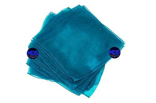 Mds Pack Of 20 Wedding 12 X 108 Inch Organza Table Runner For Wedding Banquet Decor Table Runner- Dark Teal #TOP9