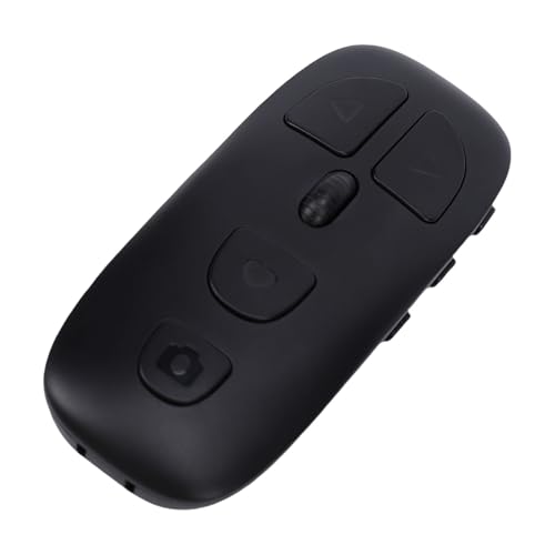 Denash Control Remoto Inalámbrico Bluetooth, Rueda de Desplazamiento para Reproducción de Vídeo, Ajuste de Volumen de de Página, con Función de Zoom para Teléfonos, Tabletas, iOS