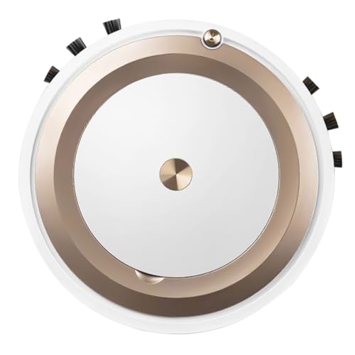 Balayeuse de sol intelligente VALICLUD aspirateur robot dorée 1200 mAh
