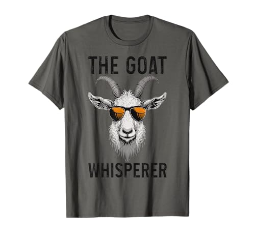 Goat Whisperer Farmer Farmer Animal Farming Funny Goat Lover T-Shirt