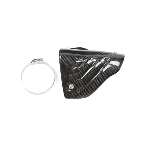 Bouclier Thermique Moto Fiber Carbone Sèche Premium pour Échappement S1000RR