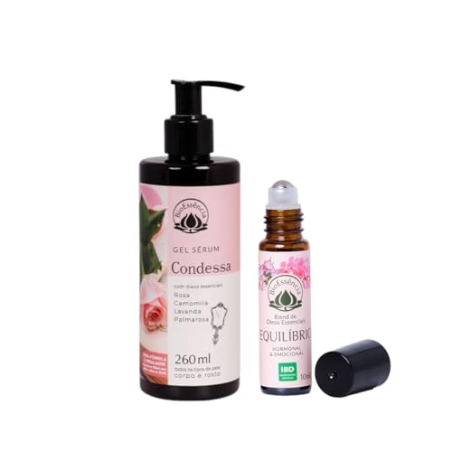 Kit Bem-estar: Gel Sérum Condessa + Blend Roll-on Equilíbrio
