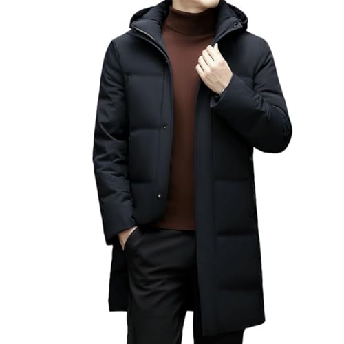 Manteau long homme style décontracté chic pour l'hiver