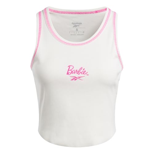 Reebok Women's Barbie Tank, Chalk, Medium