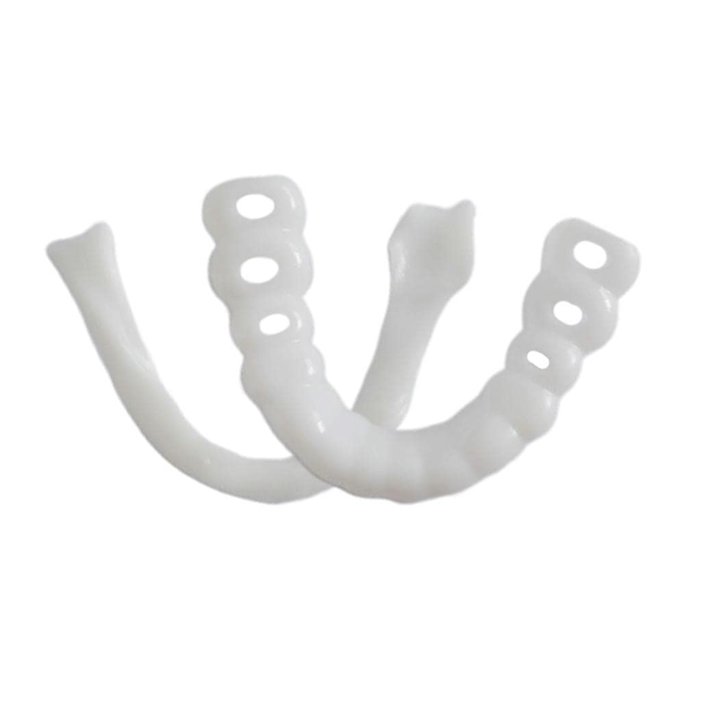 CALANDIS Silicone Upper/Lower False Teeth Dental Veneers Dentures Fake Tooth Lower-picture-1