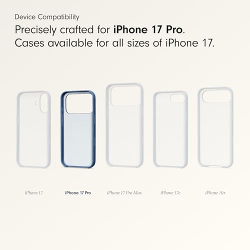 Beats iPhone 17 Pro Case with MagSafe & Camera Control, Matte Finish, Microfiber Lining – Bedrock Blue - image 3