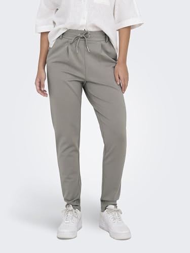 ONLY Damen Onlpoptrash Life Easy Col Pant PNT Noos Regular Fit Hose Mit Kordelzugverschluss Für Lounge Und Freizeit, Bungee Cord,XS / 32L – Ansicht 2