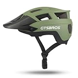 GTSBROS Mountain Bike Helmet for Adults - Adjustable Dual Shell...