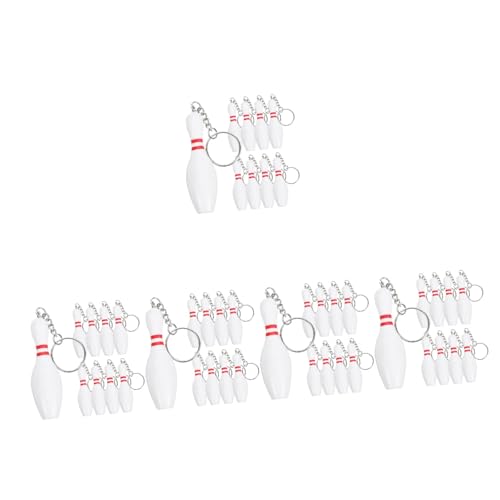 Porte-clés original quilles bowling pour décoration de cartable et badge