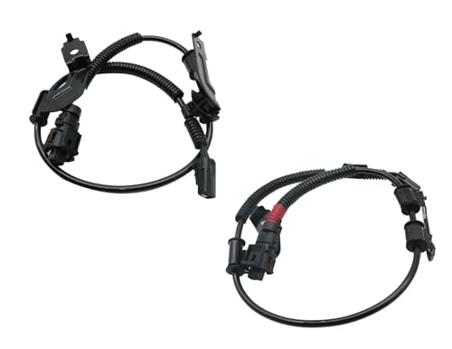 Set of 2 Front (Left+Right) ABS Wheel Speed Sensors, Fit for 2010-2016 Hyundai Genesis Coupe, Replaces OEM 59810-2M000, 59830-2M000, 10199