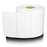 3' x 1.5' [ OfficeSmartLabels ] ZE1300112 Direct Thermal Labels, Compatible with Zebra Printers...