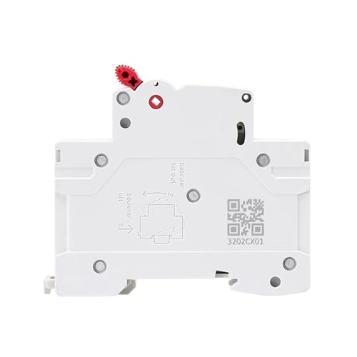 Disjoncteur 2 pôles 25A courbe C pour rail DIN 220V 400V GYM10 - 4