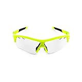 F-MOTION-YB - Gafas unisex de deporte para ciclismo y running. Elaborados con material de policarbonato TR90 de alta calidad, ligereza y durabilidad, lente fotocromática 100% protección UV contra los rayos ultravioleta. Viene con funda dura y funda de tela + montura para gafas graduadas + paños de limpieza + cuerda de sujeción.
