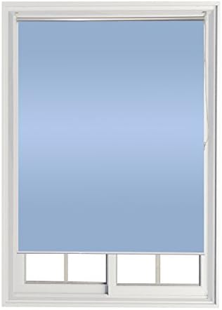 ALEKO RUS60X72BL18 Roll Up Shade Windscreen Sunshade Blinds Curtain Drape 60 x 72 Inches Blue