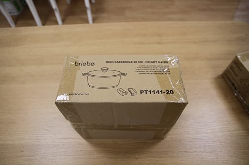 briebe Black Titanium Cookware Set of 6 Non-Stick Titanium Cookware Set of 3 Cast Aluminium Pots Without PFOA, Set of Pots and Lids Glass, Removable Silicone Handles, Ceramic Hob, Gas, Oven - Image 13