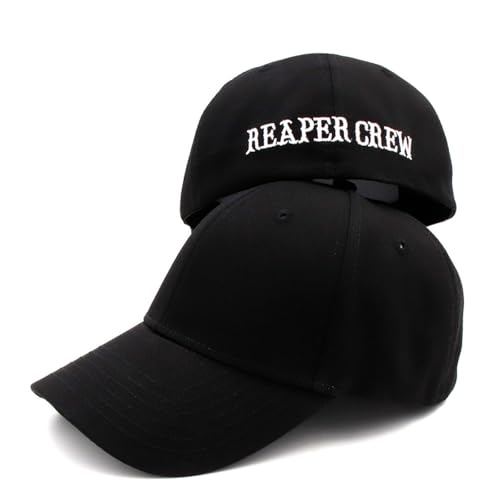 JZTDYPP Casquette Homme Casquette De Baseball Reaper Crew pour Homme Et Femme, Broderie, Fermeture Serrée, Style Hip-Hop, Été, Soleil, Papa, Camionneur,...