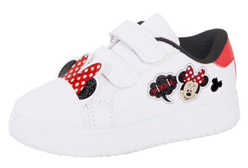 Disney Zapatillas deportivas de Minnie Mouse para niñas, diseño