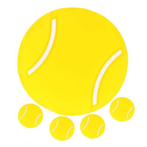 Mikikit Tennis Racket Set Tennis Ball Dampener Vibration Reducer Silicone Dampener