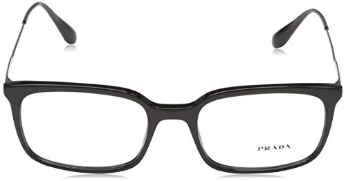 Prada Pr 16Uv - 1Ab1O1 Eyeglass Frame Conceptual Black W/Demo Lens 55Mm #TOP1