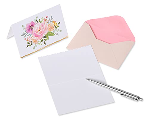 Image of Papyrus Blank Cards with Envelopes, Floral (14-Count)