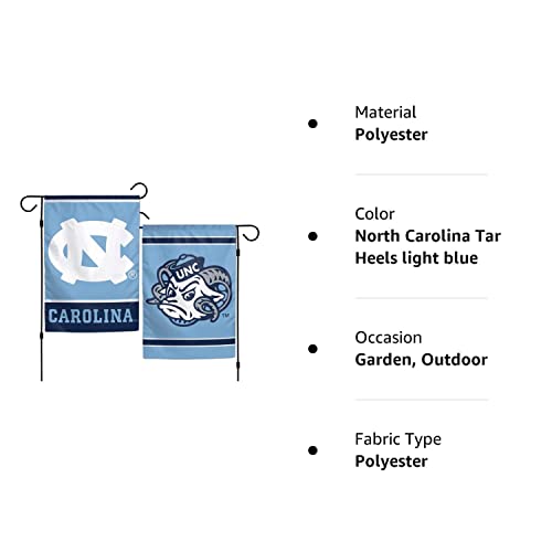 Wincraft Ncaa University Of North Carolina 12X18 Inch 2-Sided Outdoor Garden Flag Banner #TOP1