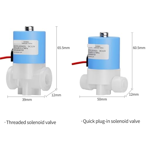 Vanne pneumatique 1/4" KVE27 24V micro solénoïde pour contrôle de l'eau domestique - 3