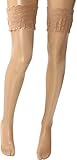 Wolford Satin Touch 20 Stay-Up Collant, 20 DEN, Cosmetic, S Donna