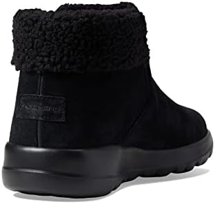 Skechers Women's ON-The-GO Joy-Happily Cozy Mid Calf Boot, Black/Black, 10 | Image 4