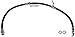 Dorman H621434 Front Driver Side Brake Hydraulic Hose Compatible with Select Lexus/Toyota Models